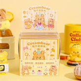 Creambear Magnet Decoration Quiet Book 10x10cm Assorted
